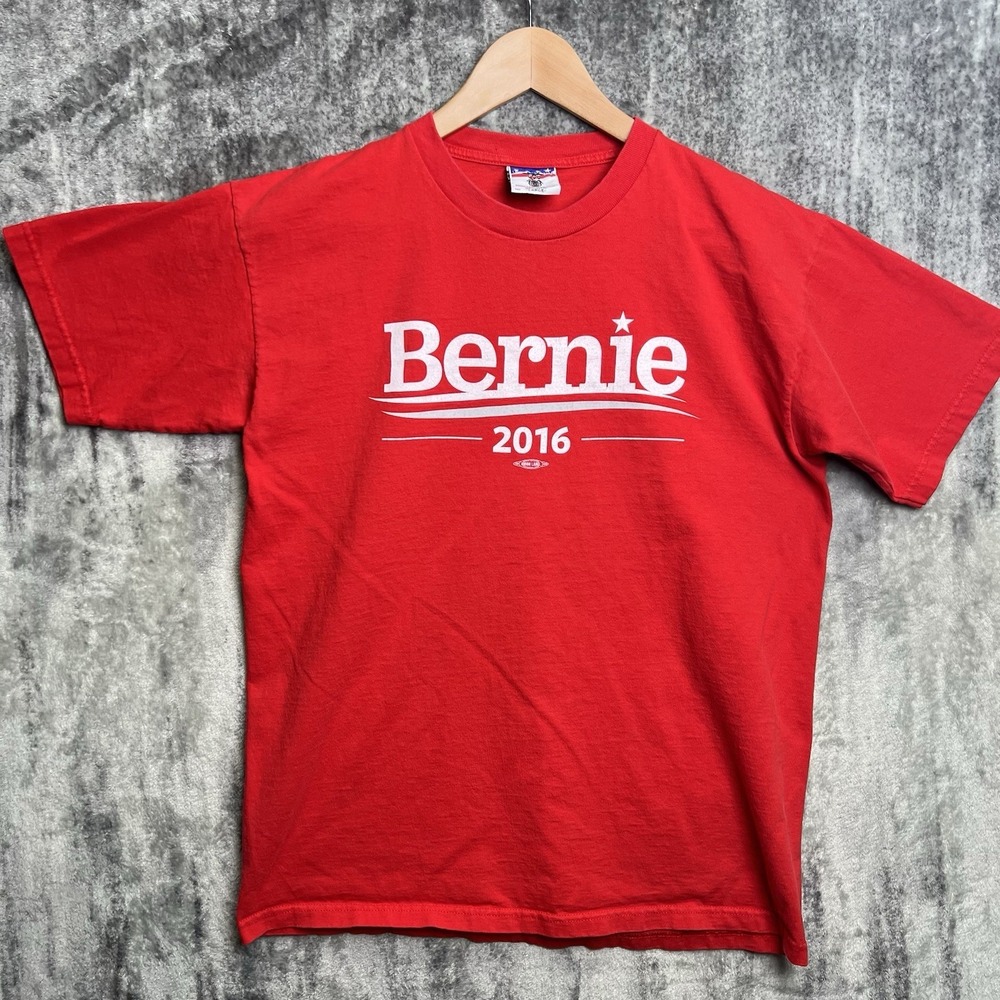 2016 Bernie Not For Sale Union USA Made T Shirt L President Campaign Democrat